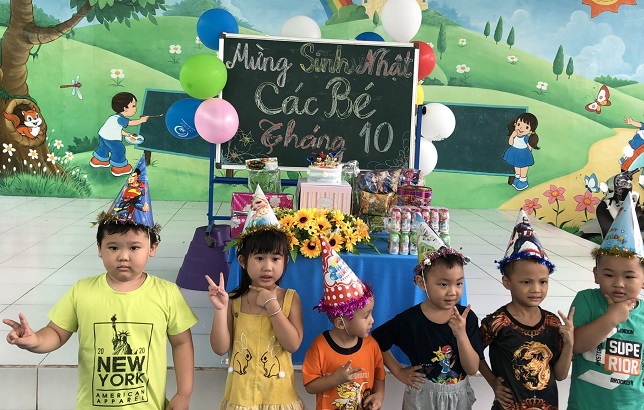 HÌNH SINH NHẬT CÁC BÉ