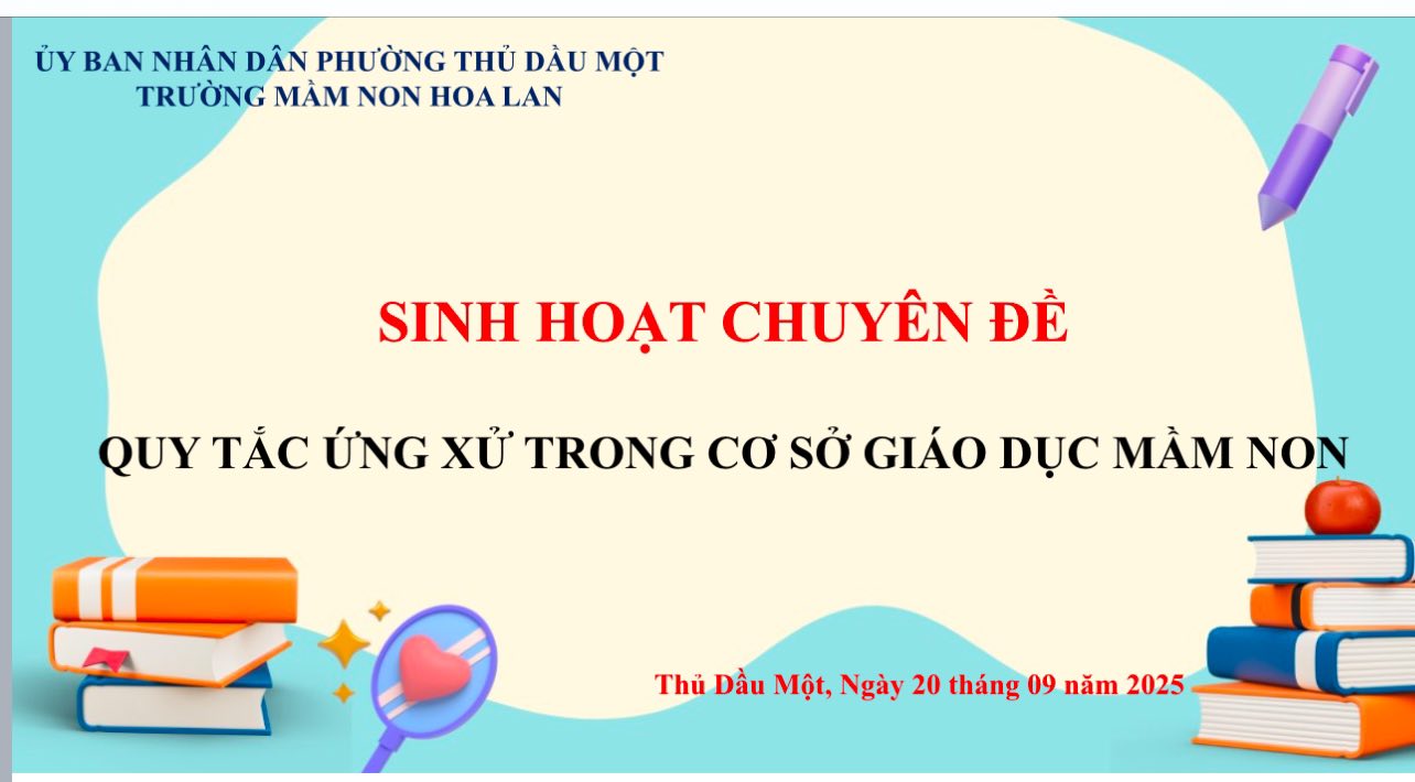 sinh hoạt chuyên đề